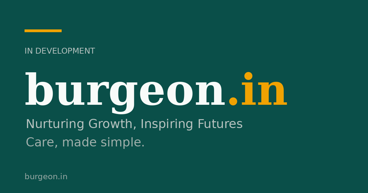 Link preview image for burgeon.in
